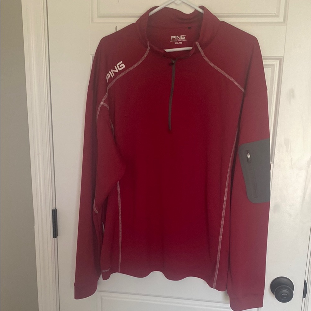 Ping Red Performance Jacket With Structured Design - image 1